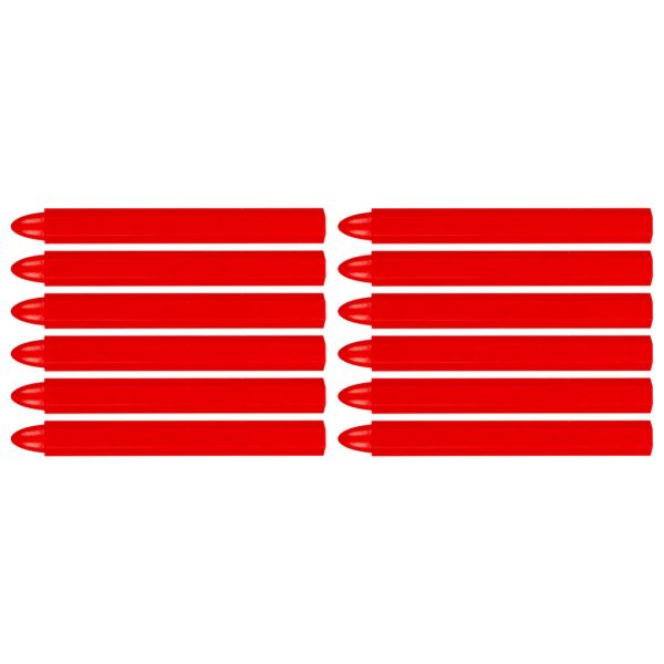 NEO TOOLS Jelölőkréta készlet, 12db, piros 13-963