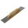 TOPEX Acél simító, rozsdamentes 680x130mm, fa markolat 13A250