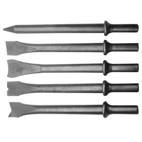 NEO TOOLS Vésőszár készlet pneumatikus vésőkalapácshoz 5db 14-029