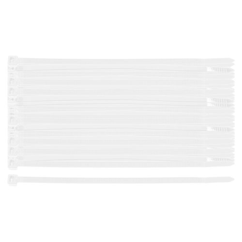 NEO TOOLS Kábelkötegelő, gyorskötöző, EXTREME, UV álló, fehér, 4,8x150mm, 100db/cs 01-657