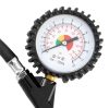 NEO TOOLS Pneumatikus kerékfúvó pisztoly, nyomásmérővel 63mm 14-714