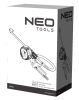NEO TOOLS Pneumatikus kerékfúvó pisztoly, nyomásmérővel 80mm, dupla teherautó kerekekhez 14-716