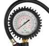 NEO TOOLS Pneumatikus kerékfúvó pisztoly, Profi, nyomásmérővel 80mm 14-718