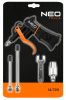 NEO TOOLS Pneumatikus lefúvópisztoly, nagy teljesítményű, cserélhető fejekkel 14-725