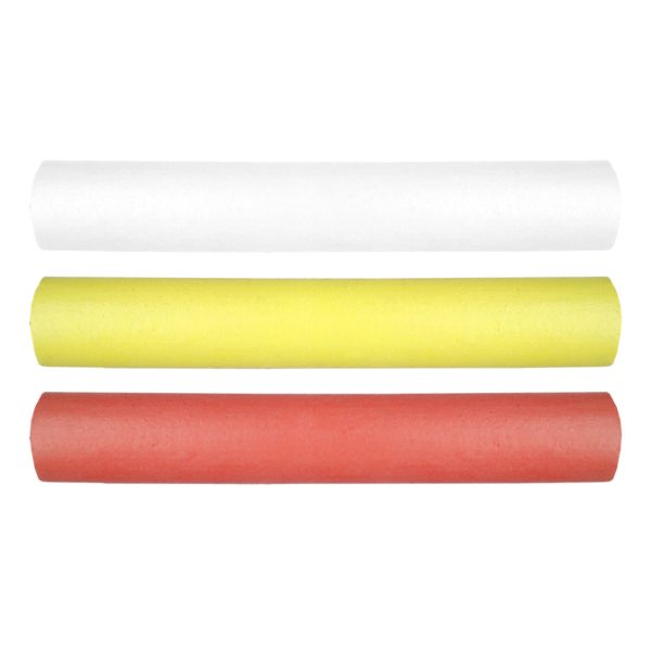 TOPEX Jelölőkréta, színes (fehér, sárga, piros) 13x85mm, 3db-os 14A968