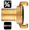 NEO TOOLS Réz tömlőcsatlakozó, körmös, bajonett záras, 3/4" 15-622