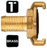 NEO TOOLS Réz tömlőcsatlakozó, körmös, bajonett záras, 1" 15-623