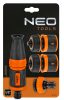 NEO TOOLS Öntözőfej csatlakozókkal 1/2", 4db 15-710