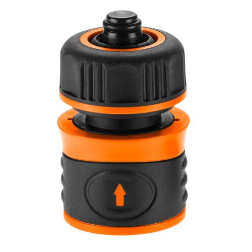NEO TOOLS Tömlő gyorscsatlakozó 1/2", vizstoppos, kétkomponensű 15-721