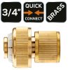 NEO TOOLS Tömlő gyorscsatlakozó 3/4", réz 15-732