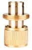 NEO TOOLS Tömlő gyorscsatlakozó 3/4", vízstoppos, réz 15-733