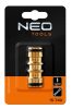 NEO TOOLS Hosszabbító csatlakozó, réz 15-749