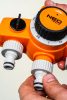 NEO TOOLS Mechanikus öntözőidőzítő óra, 3 utas, max.120perc 15-750