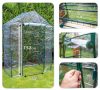 NEO TOOLS Növényház 143 x 73 x 195cm, PVC fólia, fémszerkezet 15-902