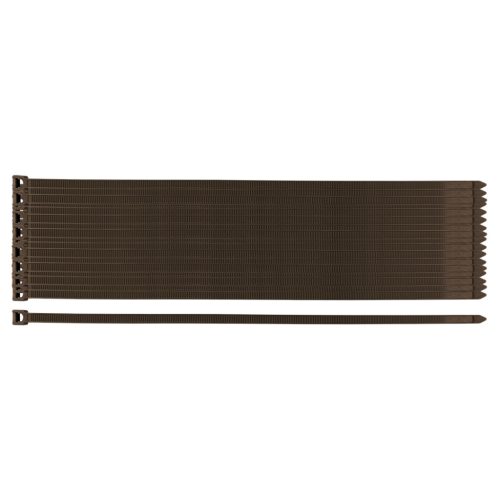 NEO TOOLS Kerti kötegelő, gyorskötöző 7,6x380mm, 50db, barna 15-970