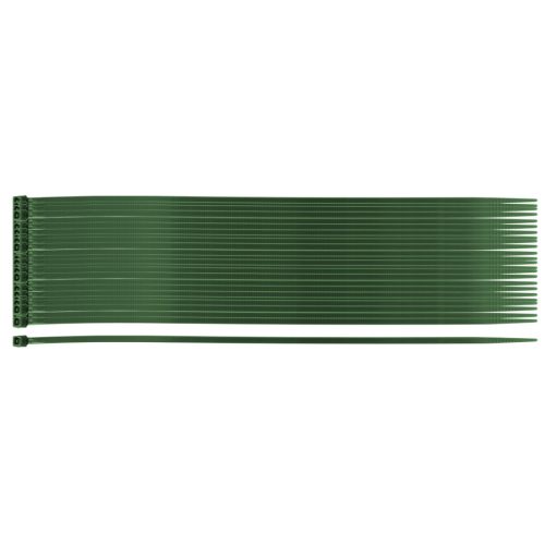 NEO TOOLS Kerti kötegelő, gyorskötöző 2,5x200mm, 50db, zöld 15-977