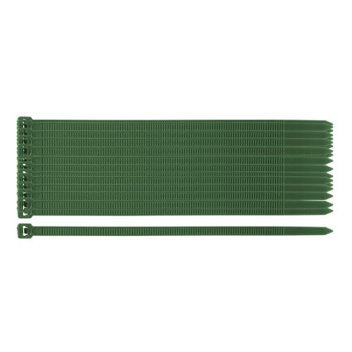 NEO TOOLS Kerti kötegelő, gyorskötöző 4,8x160mm, 50db, zöld 15-979