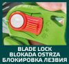 VERTO Metszőolló, rávágó, állítható penge nyílás, vágókap.: 12mm, teflon bevonat 15G203