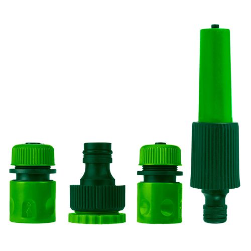 VERTO Öntözőfej csatlakozókkal, 1/2", 4db 15G699