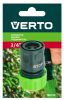 VERTO Tömlő gyorscsatlakozó 3/4" vizstoppos 15G723