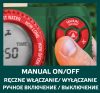 VERTO Programozható elektronikus öntözőidőzítő óra, max.360perc 15G751