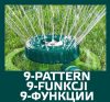 VERTO Köresőztető, öntöző, 9 funkciós, 95 m2 15G781