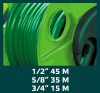 VERTO Tömlődob, tömlőméret: 1/2" max45m, 5/8" max35 m 15G790
