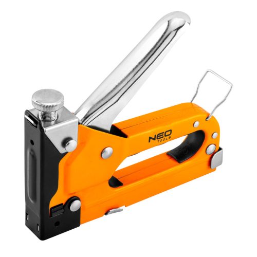 NEO TOOLS Tűzőgép kárpitos, 4-14mm, acél, J kapcsokhoz 16-032