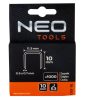 NEO TOOLS Tűzőkapocs 10mm, J típus, 1000db 16-510