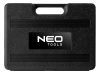 NEO TOOLS Műanyag forrasztó/hegesztő pisztoly készlet kapcsokkal 50W, 200 db kapocs 19-158