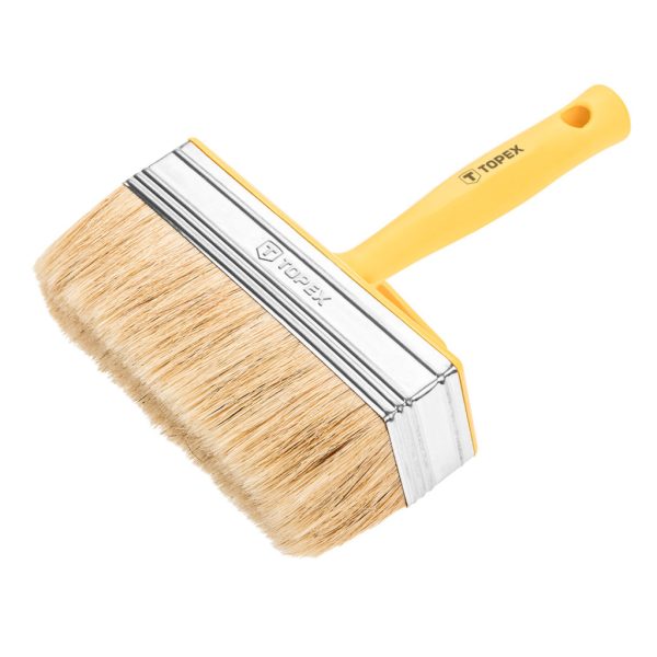 TOPEX Mennyezet ecset 15x5cm, Sörte:Természetes, Nyél:Műanyag 20B969