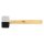 NEO TOOLS Gumikalapács 58mm 450g FEKETE FEHÉR 25-067