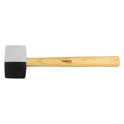 NEO TOOLS Gumikalapács 58mm 450g FEKETE FEHÉR 25-067