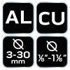 NEO TOOLS Csővágó 1/8-1.1/4" (3-30mm), réz, alumínium 02-402