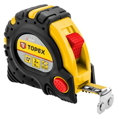 TOPEX Mérőszalag 2m / 16mm, mágneses 27C342