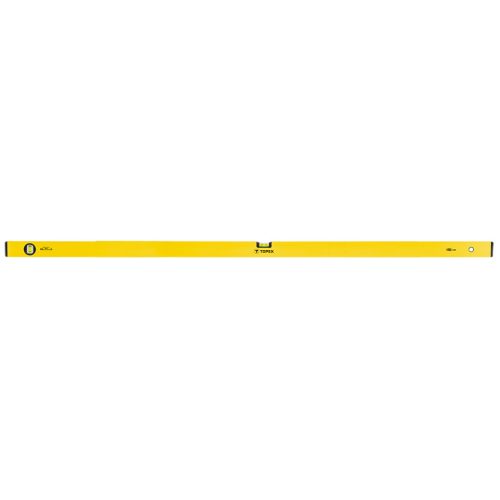 TOPEX Vízmérték, 150cm, 2 libella, aluminium, ±1mm/m 29C506