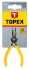 TOPEX Precíziós Hosszúcsőrű fogó 140mm 32D033