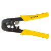 TOPEX Krimpelő-, kábelsarufogó 185mm, 6P, 8P 32D408