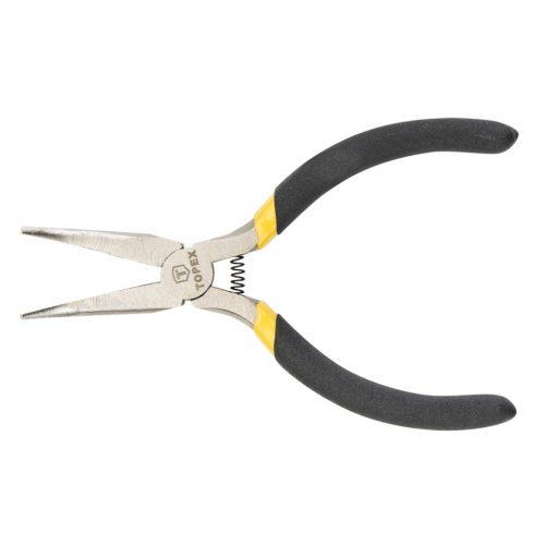 TOPEX Precíziós Hajlított CSŐRŰ FOGÓ 130MM 32D723