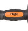 NEO TOOLS Laposvéső kézvédővel, 75x20x300mm 33-084