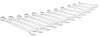 TOPEX Csillag-villáskulcs készlet 10-32mm, 12db 35D758