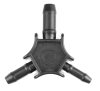 NEO TOOLS Csőcsatlakozó prés készlet PEX csatlakozókhoz, cserélhető fejekkel, csőkalibráló szerszámmal 02-445