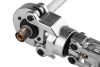NEO TOOLS Csőcsatlakozó prés készlet PEX csatlakozókhoz, cserélhető fejekkel, csőkalibráló szerszámmal 02-445