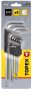 TOPEX Imbuszkulcs készlet 9db, HOSSZÚ 1.5-10MM 35D956