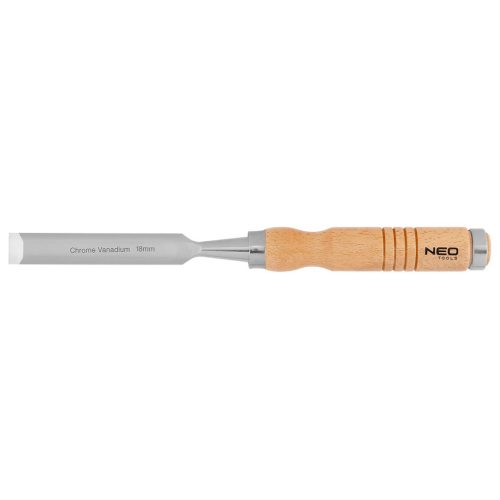 NEO TOOLS Favéső 18mm, CRV, fa nyéllel 37-818