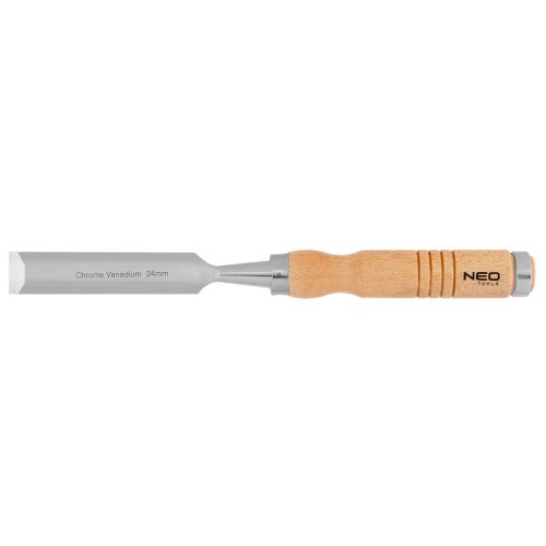 NEO TOOLS Favéső 24mm, CRV, fa nyéllel 37-824