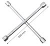 TOPEX Kereszt kerékkulcs 17/19/22/mm 13/16" 37D310