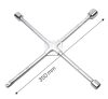 TOPEX Kereszt kerékkulcs 17/19/22mm 1/2" 37D313