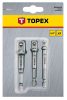 TOPEX ADAPTERKÉSZLET 3db 38D151
