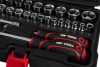 Top Tools Dugókulcskészlet + bitkészlet 3/8", 63db 38D515